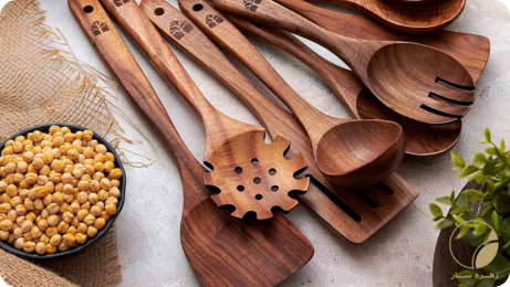 اکسسوری چوبی آشپزخانه