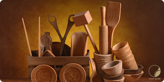 چه اکسسوری های چوبی برای آشپزخانه های کوچک مناسب تر هستند