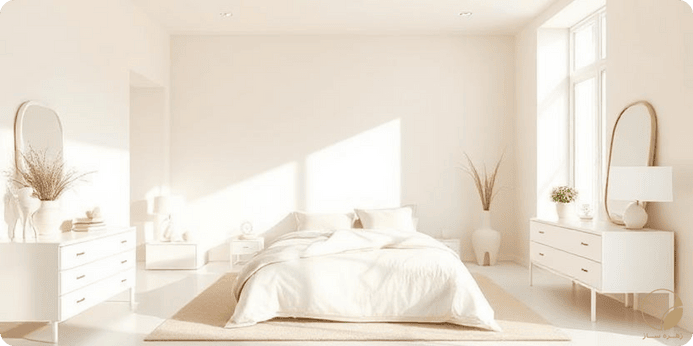 رنگ کرم در دکوراسیون با چه رنگی ست میشه: سفید