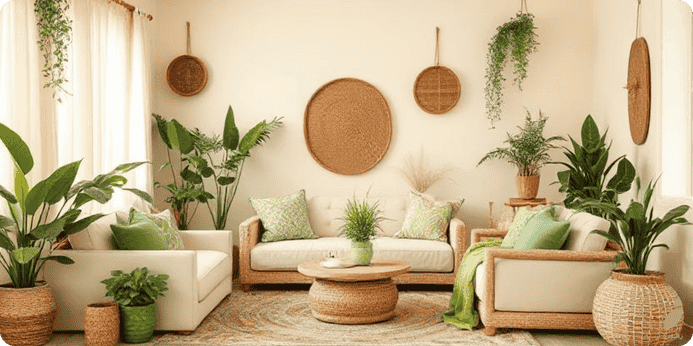 رنگ کرم با چه رنگی ست میشه در دکوراسیون: انواع رنگ سبز