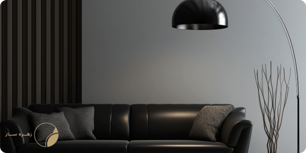 دکوراسیون با رنگ مشکی