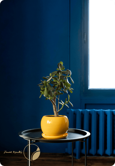 دکوراسیون با رنگ آبی