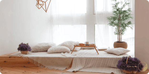 چیدمان خانه بدون مبل یا با مبل